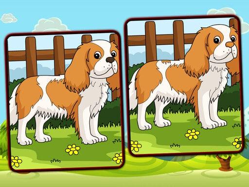 Dogs Spot The Differences game cover